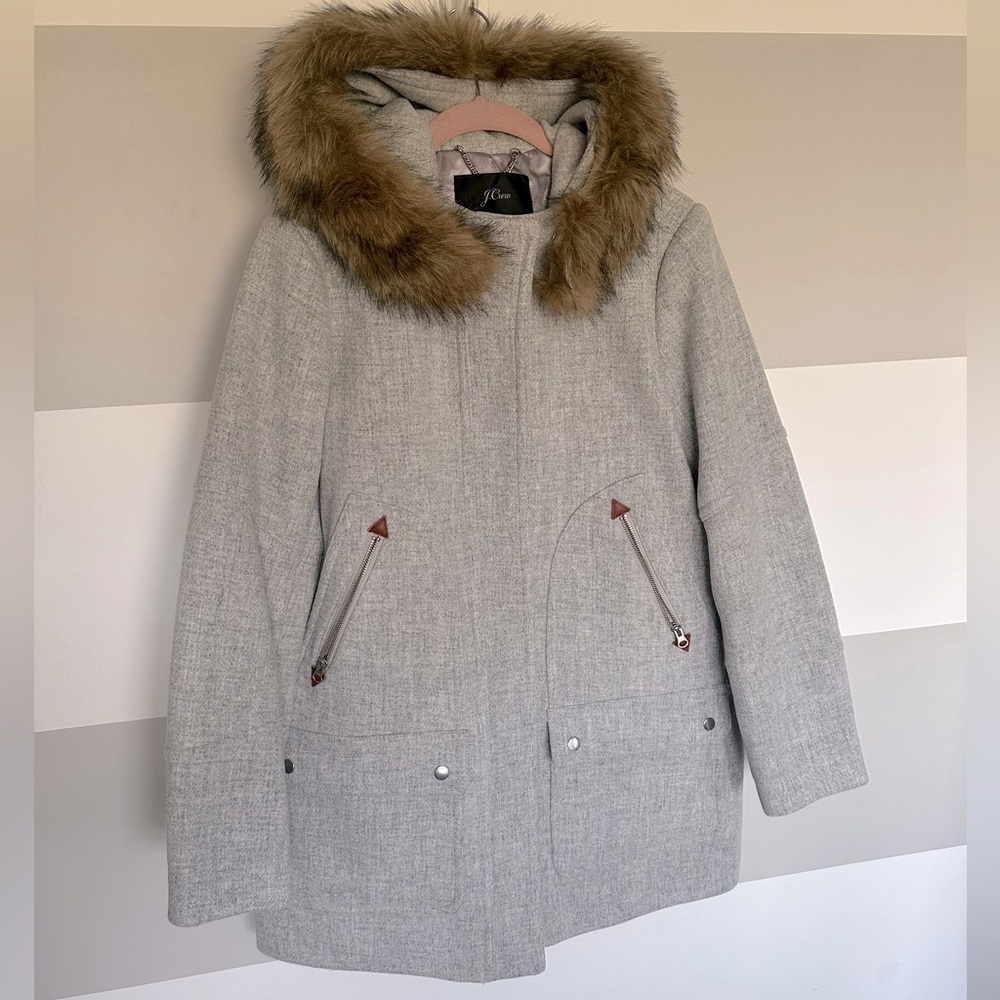 J CREW Wool Coat